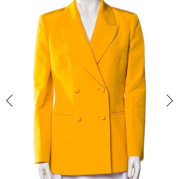 Lafayette 148 New York Double-breasted wool and silk-blend blazer - Picture 5 of 7